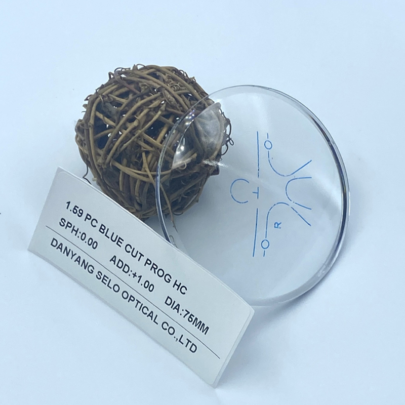 1.59 Blue Block PC Progressive Lens HMC/SHMC