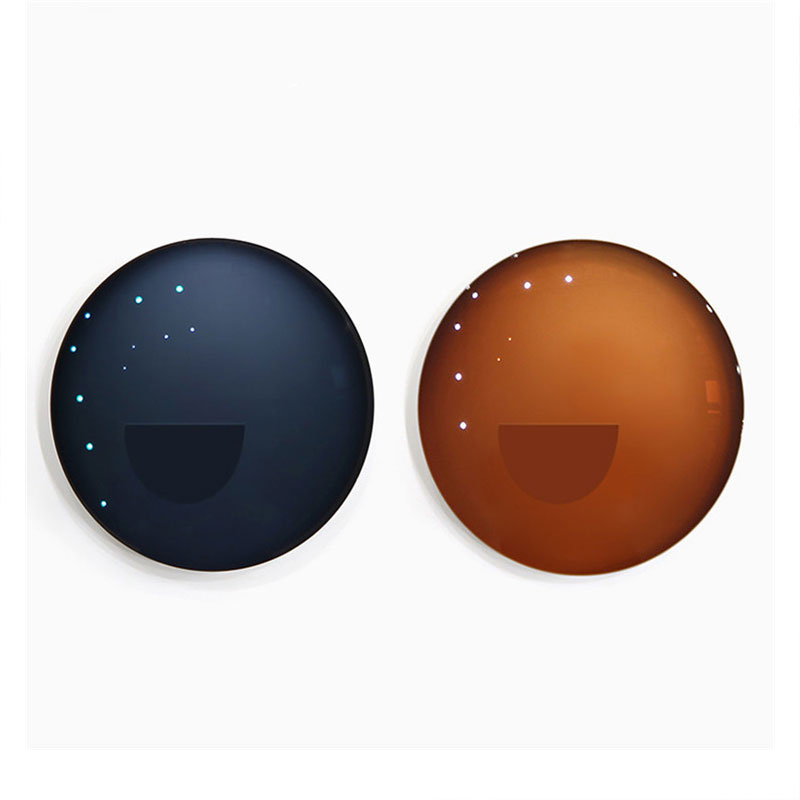 1,56 Lentile bifocale fotocromatice cu partea superioară plată HMC/SHMC