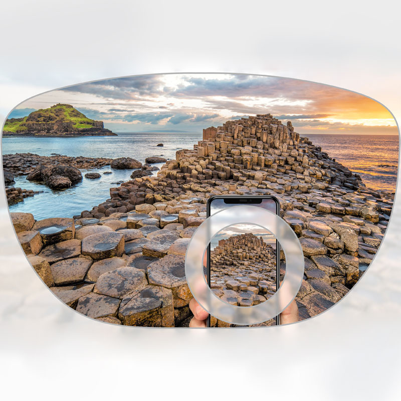 Lentile bifocale amestecate